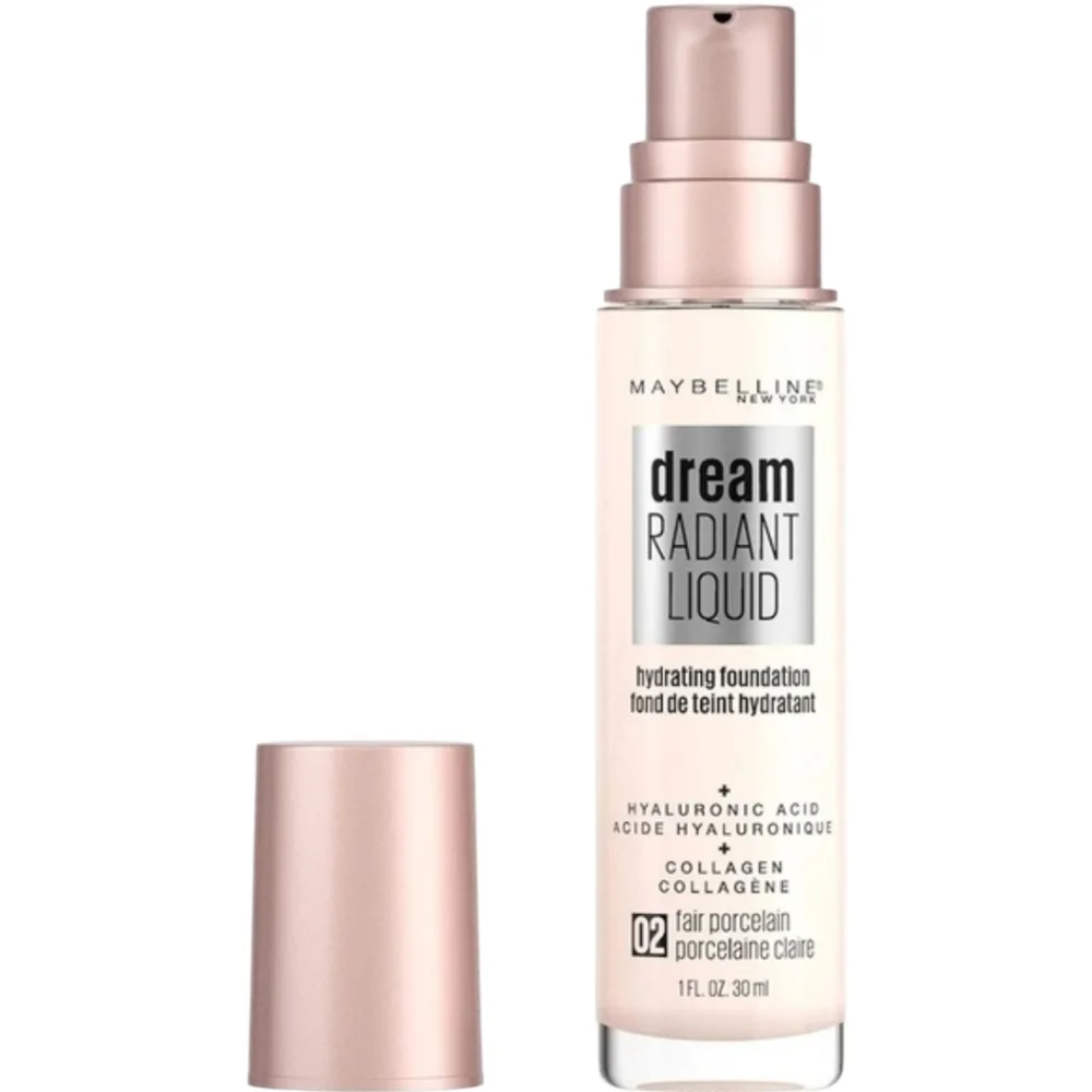 Maybelline Dream Radiant Liquid Medium Coverage, 02 Fair Porcelain